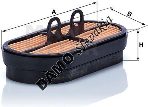Poistný filter MANN FILTER CF 2120