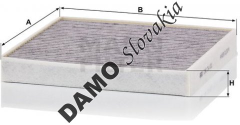 Kabínový filter MANN FILTER CUK 24 021
