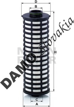 Olejový filter MANN FILTER HU 11 002 x