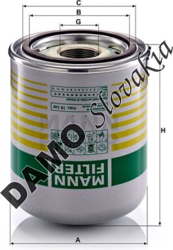 Vysúšač vzduchu MANN FILTER TB 1394/8 x