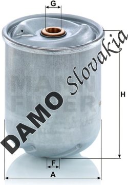 Olejový filter MANN FILTER ZR 906 x