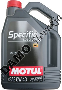 MOTUL SPECIFIC 505 01 505 00 5W-40 - 5l