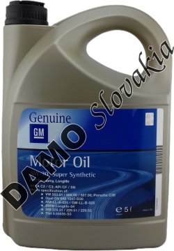 OPEL GM SUPER SYNTHETIC 5W-30 - 5l