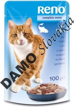 RENO kapsička ryba pre mačky - 100g