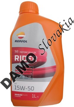 REPSOL RIDER 4T 15W-50 - 1l