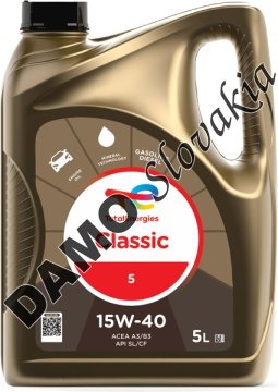 TOTAL CLASSIC 5 15W-40 -5L