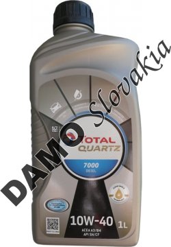 TOTAL QUARTZ 7000 DIESEL 10W-40 - 1l