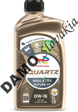 TOTAL QUARTZ 9000 Xtra FUTURE XT 0W-16 - 1l