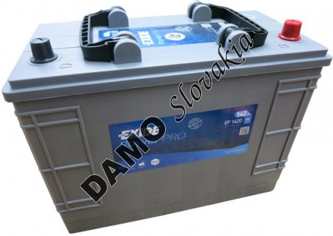 EXIDE PROFESSIONAL POWER HDX 12V 142Ah 850A, EF1420