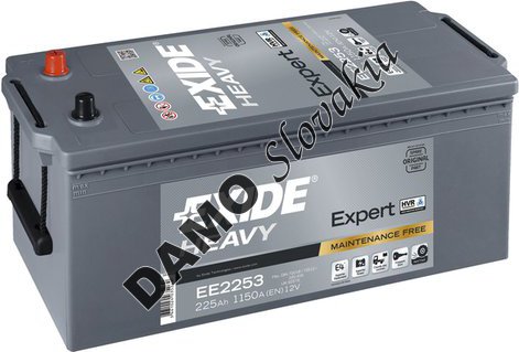 EXIDE EXPERT HVR 12V 225Ah 1150A, EE2253