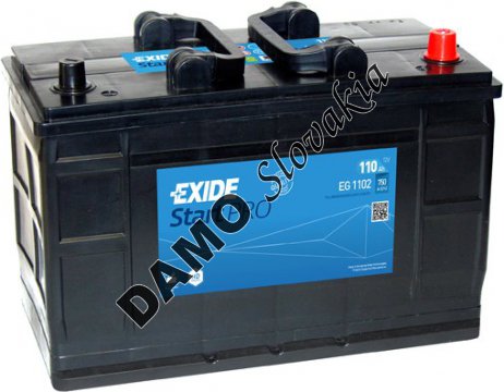 EXIDE PROFESSIONAL HD 12V 110Ah 750A, EG1102