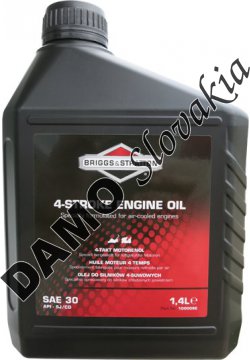 BRIGGS AND STRATTON motorový olej SAE 30 - 1,4l