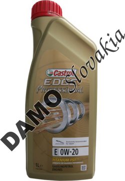 CASTROL EDGE PROFESSIONAL TITANIUM FST E 0W-20 - 1l