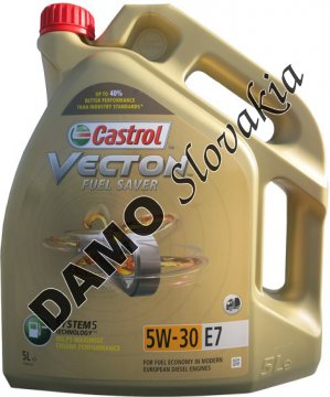 CASTROL VECTON FUEL SAVER 5W-30 E7 - 5l