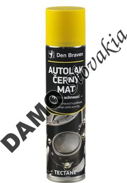TECTANE autolak čierny, matný - 400ml
