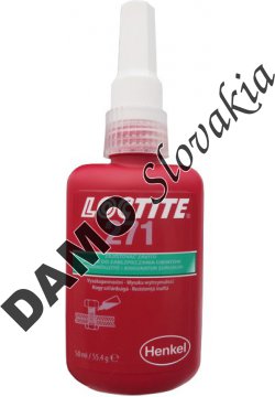 Loctite 271 50ml - zaisťovač skrutiek, vysokopevnostný, nízka viskozita