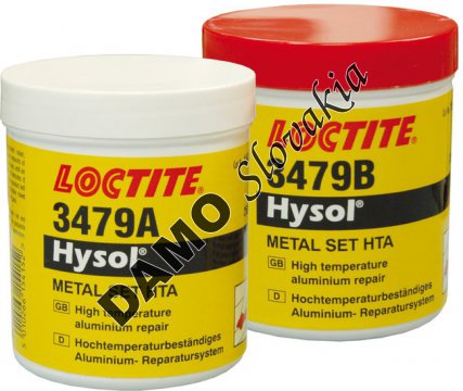 Loctite 3479 500g - metal set HTA, s hliníkovým plnivom, vysokoteplotný