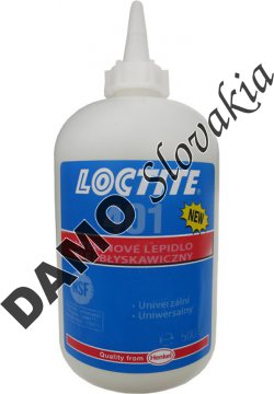 Loctite 401 500g - sekundové lepidlo pre kyslé povrchy
