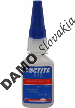 Loctite 415 20g - sekundové lepidlo na kov, vysokoviskózne
