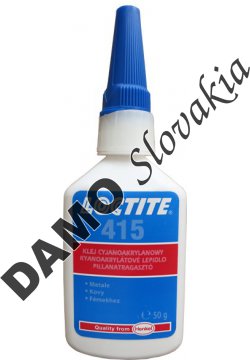 Loctite 415 50g - sekundové lepidlo na kov, vysokoviskózne