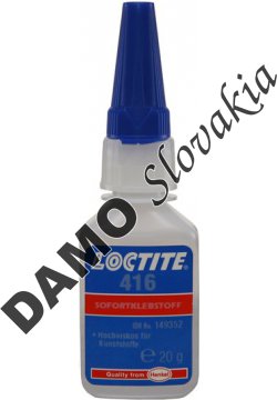 Loctite 416 20g - sekundové lepidlo, strednoviskózne