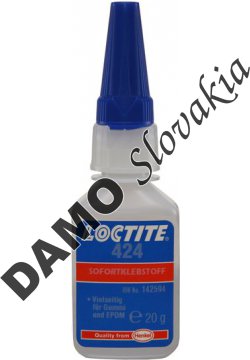 Loctite 424 20g - sekundové lepidlo, nízkoviskózne
