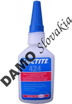 Loctite 424 50g - sekundové lepidlo, nízkoviskózne
