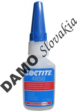 Loctite 4850 20g - sekundové lepidlo, pružné, ohýbateľné