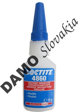 Loctite 4860 20g - sekundové lepidlo, pružné, ohýbateľné