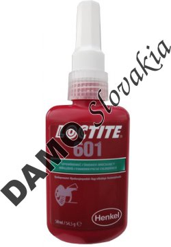 Loctite 601 50ml - upevňovač valcových dielov, nízka viskozita, malé špáry