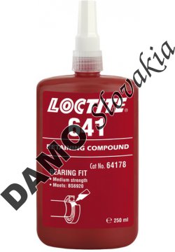 Loctite 641 250ml - upevňovač valcových dielov, možnosť demontáže