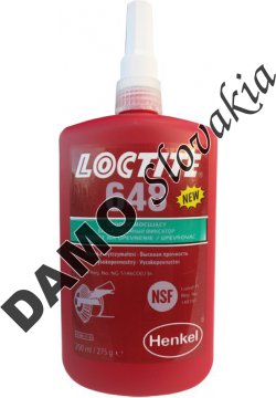 Loctite 648 250ml - upevňovač valcových dielov, zvýšená teplotná odolnosť