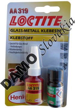 Loctite AA 319 5g + Loctite SF 7649 4ml - sada na lepenie kov + sklo