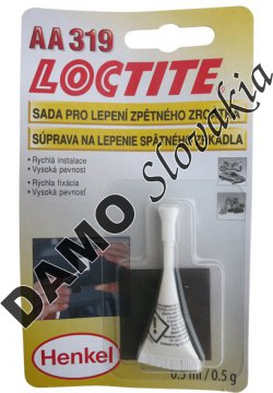 LOCTITE AA 319 0,5g - sada pre lepenie spätného zrkadla