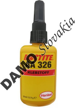 Loctite AA 326 50ml - akrylátové konštrukčné lepidlo, lepenie magnetov