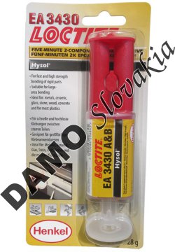 Loctite EA 3430 24ml - epoxidové lepidlo na sklo, ultra číre