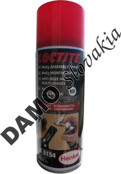 Loctite LB 8154 400ml - montážna pasta v spreji s obsahom MoS2
