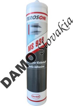 TEROSON MS 939 290 ml - univerzálny, lepenie pružných častí, čierny