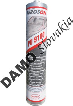 TEROSON PU 9100 310 ml - polyuretánové lepidlo, biele