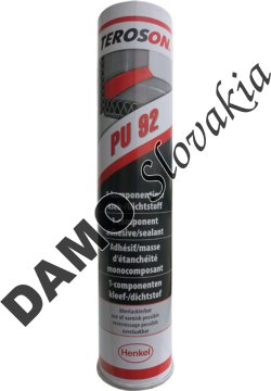 TEROSON PU 92 310 ml - polyuretánové lepidlo, pružné, čierne
