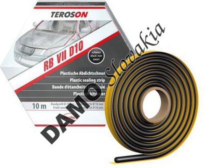 TEROSON RB VII D10 10m - čierny tesniaci butylkaučuk