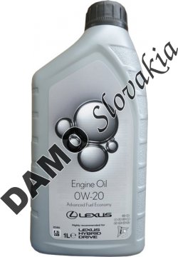 LEXUS ADVANCED FUEL ECONOMY 0W-20 - 1l