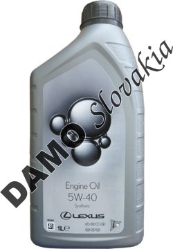 LEXUS ENGINE OIL SYNTHETIC 5W-40 - 1l