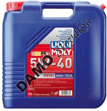 LIQUI MOLY DIESEL HIGH TECH 5W-40 - 20l