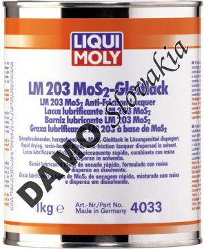 LIQUI MOLY LM 203, klzný lak s MoS2 - 1kg