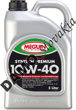 MEGOL MOTORENOEL SYNTECH PREMIUM 10W-40 - 5l