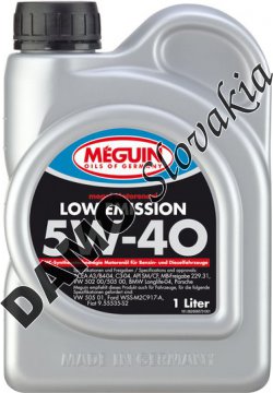 MEGOL MOTORENOEL LOW EMISSION 5W-40 - 1l