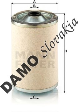 Palivový filter MANN FILTER BF 1018/1