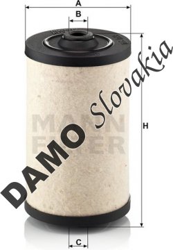 Palivový filter MANN FILTER BFU 900 x