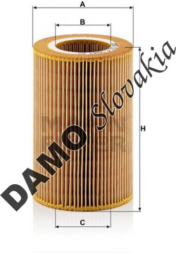 Vzduchový filter MANN FILTER C 1041